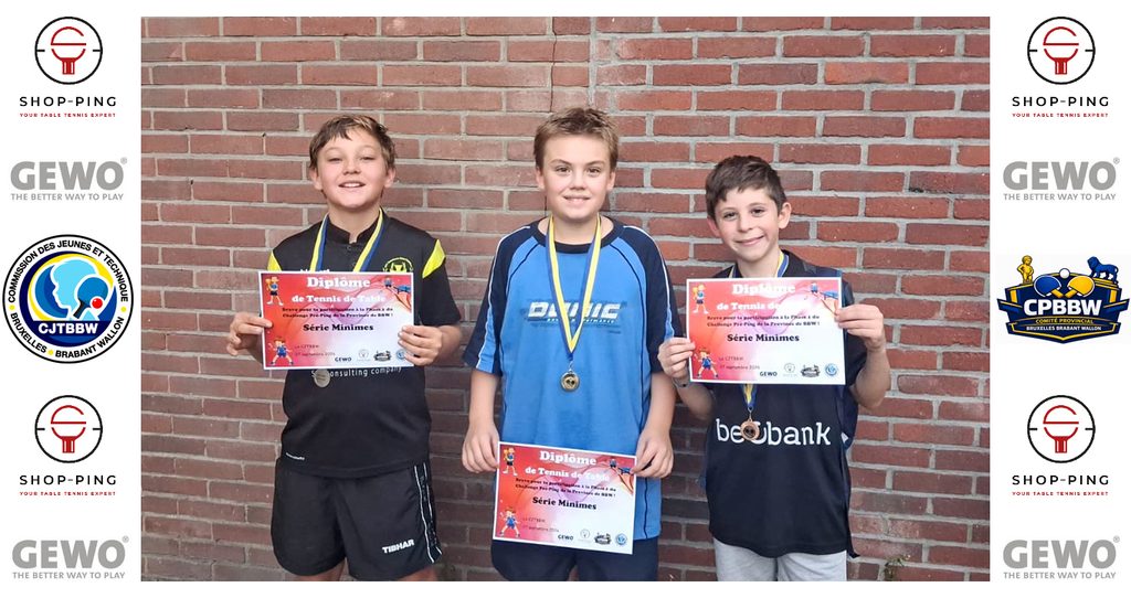 PréPing 1 — saison 2026–2027 — podium CPBBW